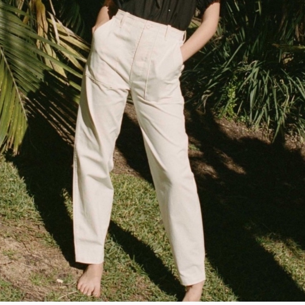 Doen Walker Pant in Nutmilk size 4